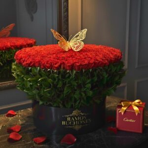 Flores en Cajas Majestic 200 Rosas