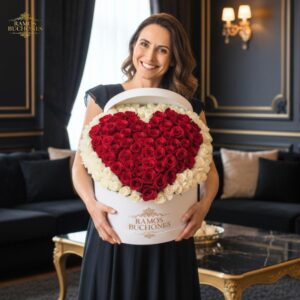 Flores en Cajas Royal Heart 350