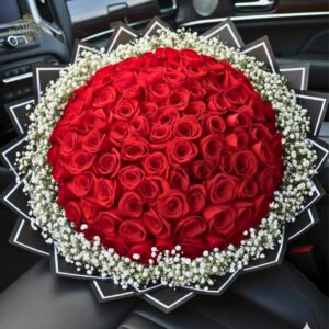 Ramo 10 rosas Pasión 100 Rosas