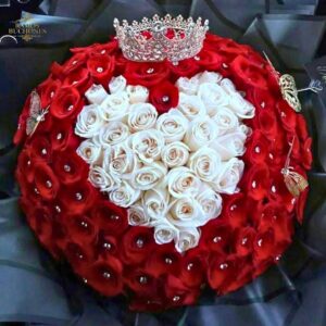 Ramo 10 rosas Corona 160
