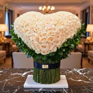 Ramo 10 rosas Elegancia Real 250 Rosas