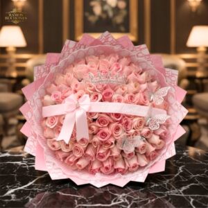 Ramo 10 rosas Rosa Premium 180 Rosas