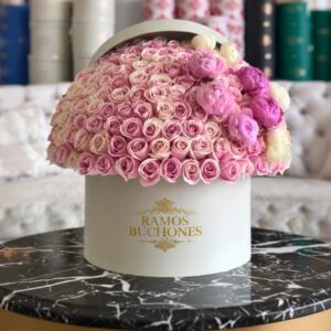 Flores en Cajas Caja con 150 rosas