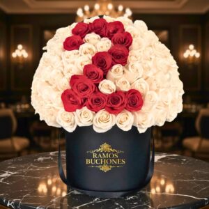 Flores en Cajas Caja con 150 rosas
