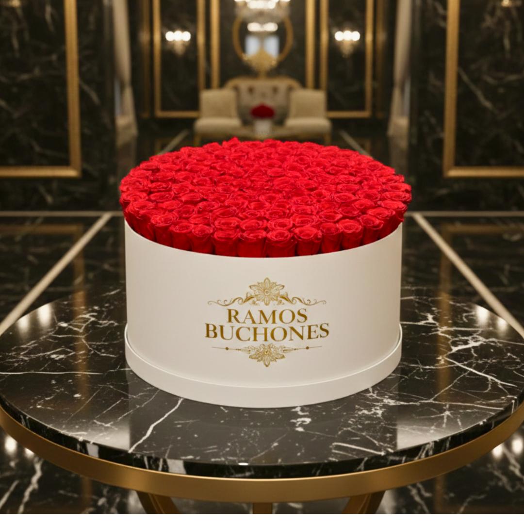 Ramo de Rosas Eternas 100 Ramo de Rosas Eternas 100