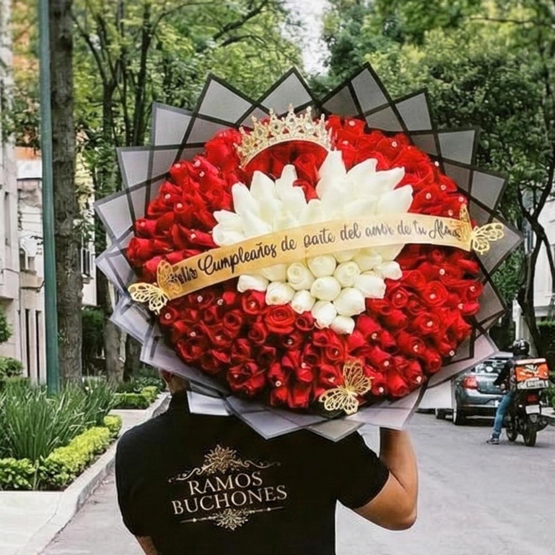 Ramo Buchón 100 rosas Ramo Buchón 100 rosas