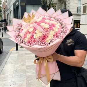 Ramo 10 rosas Rosa 200 Rosas