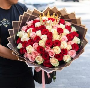 Ramo 10 rosas Imperio 150 Rosas